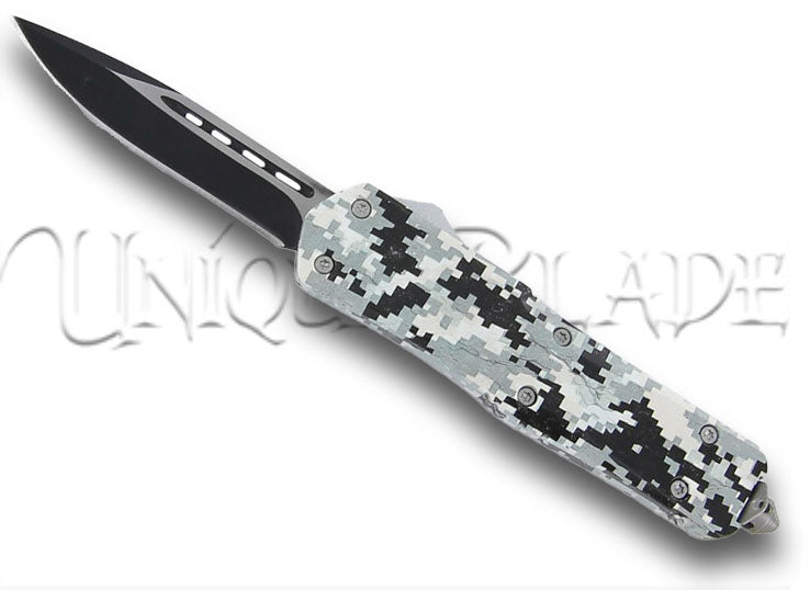 Automatic Dual Action Snow Angel OTF Knife