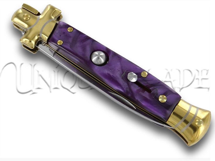 Automatic Sugar Plum Stiletto Knife