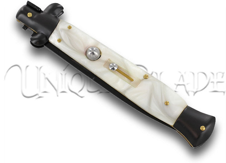 Limo Wreck Pushbutton Stiletto Automatic Knife