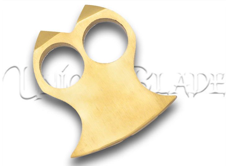 Witches Assistant Two Finger 100% Pure Brass Knuckle Paper Weight Accessory
