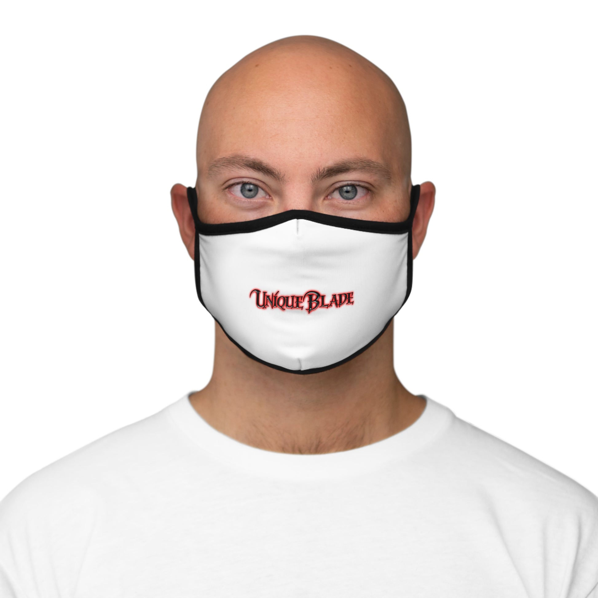 Fitted Polyester Face Mask - Close-fitting and breathable face mask made of polyester material, providing comfortable and protective coverage for everyday use.