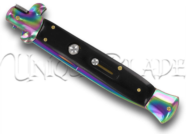 Apocalyptic Automatic Push Button Stiletto Knife