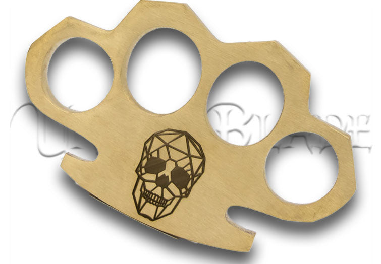 Astral Projection 100% Pure Brass Knuckle Paper Weight Accessory - Elevate your style and confidence with this unique and sturdy knuckle accessory.