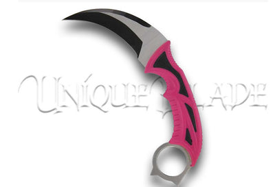 Athena of the Night Fixed Blade Survival Karambit - Unleash the goddess of survival with this formidable and versatile blade.