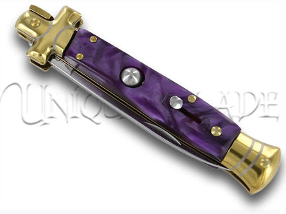 Automatic Sugar Plum Stiletto Knife