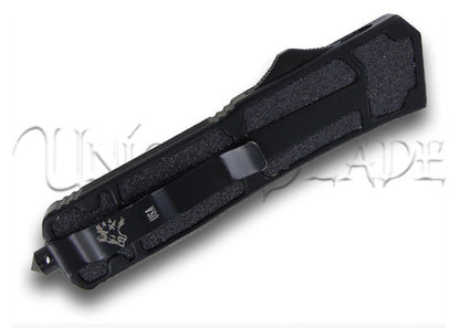 Automatic Titan Black OTF Dual Action Knife