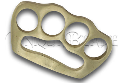 Bear Fist 100% Pure Brass Heavy Duty Knuckle Paper Weight Accessory - Unleash Strength - This brass knuckle paperweight accessory combines style with durability, making a bold statement on your desk.
