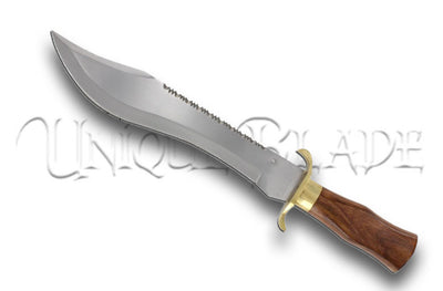 Big Butcher Bowie Knife: Unleash Brawn and Precision in Every Cut – A Formidable Blade for Those Who Command Power in the Kitchen.