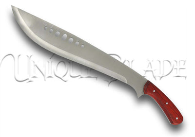 Book of Eli Movie Stainless Steel Machete - Post-Apocalyptic Precision - This stainless steel machete, inspired by the Book of Eli movie, is crafted for those who seek the rugged style and utility of a survivalist's weapon.