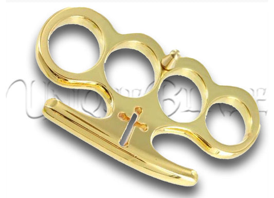 Cardinal Revenge Gold Buckle Knuckle Paperweight