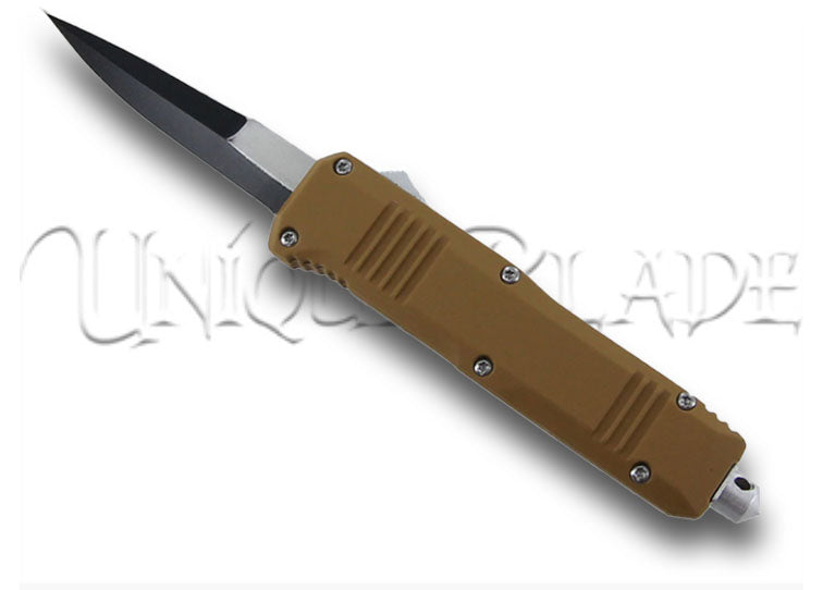 Colonel Mustard's Mini Automatic Double-Action OTF Knife