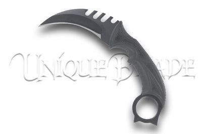 Dark Tremor Fixed Blade Outdoor Karambit: Navigate the outdoors with confidence using this fixed blade karambit, designed for versatility and durability in any adventurous terrain.