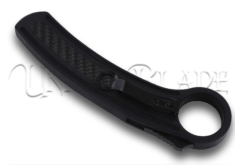 Devil’s Dance Karambit Style Damascus Steel Automatic Dual Action OTF Knife