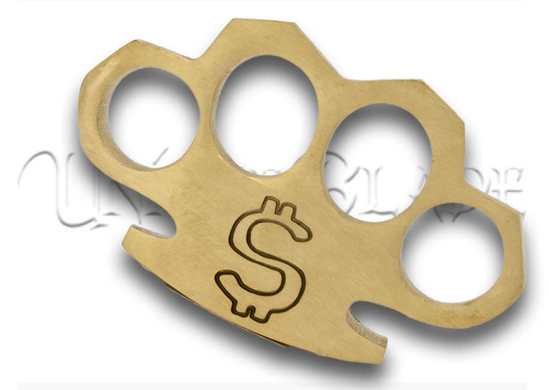Doodle of Happiness 100% Pure Brass Knuckle Paper Weight Accessory