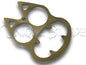 Feline Kool Kat Personal Defense Knuckle - Stylish Defense on the Prowl - This personal defense knuckle, shaped like a cool cat, offers both style and functionality for your safety needs.