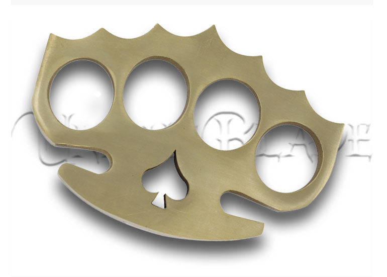 Game Marathon 100% Pure Brass Knuckle Paper Weight Accessory