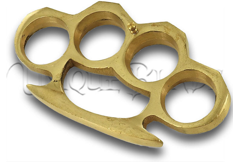 Hail to the King Brass Knuckleduster Belt Buckle Accessory