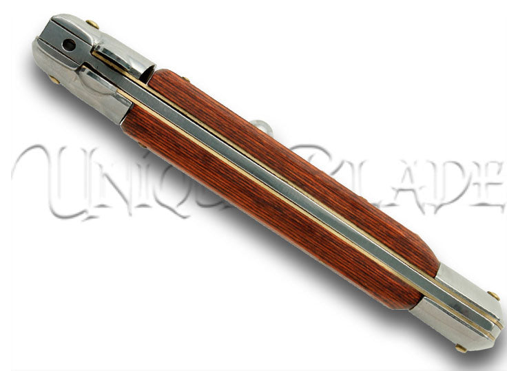 IL Grande Italian Milano Stiletto Rosewood Kriss Automatic Knife