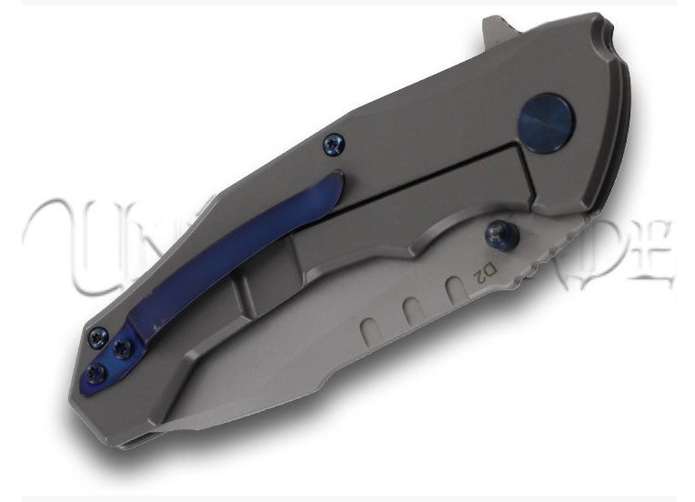 KILL KNIVES ™ Nemesis High Quality D2 Steel Ball Bearing Spring Assist Pocket Knife