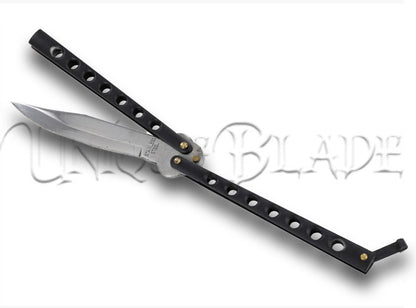 On The Run Stainless Steel Balisong Fanning Butterfly Knife
