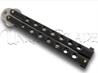 On The Run Stainless Steel Balisong Fanning Butterfly Knife