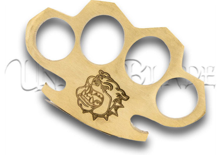 Perfect Balance 100% Pure Brass Knuckle Paper Weight Accessory
