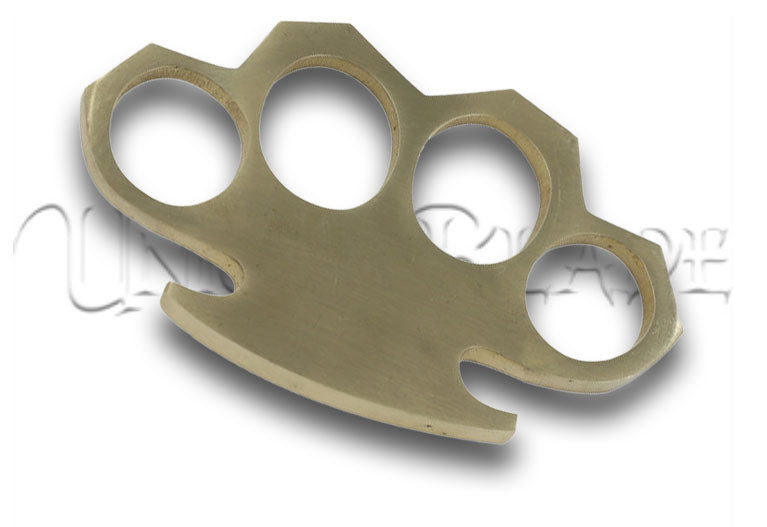 Punch Out 100% Pure Brass Knuckle Paper Weight Accessory