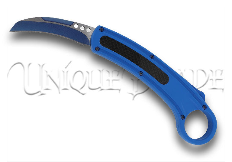 Rebellion Karambit Style Automatic Dual Action Out The Front Knife