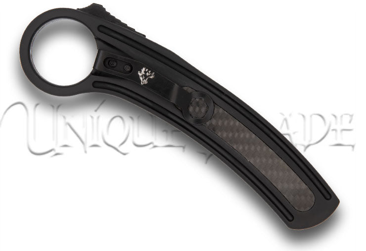 Snow-capped Karambit Style Automatic Dual Action Out the Front Knife