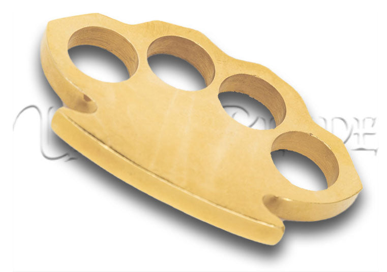 Step Up 4 Finger 100% Pure Brass Knuckle Paper Weight