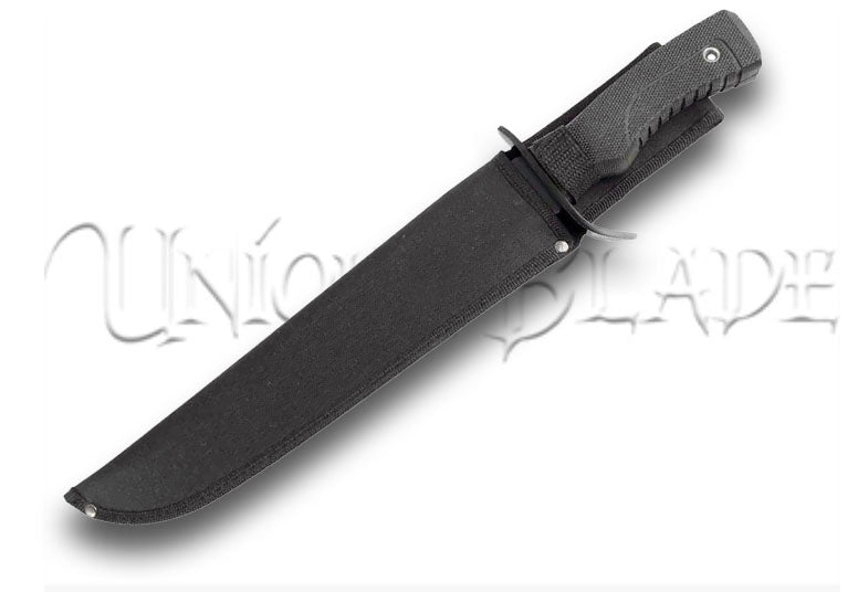 Survivors Bowie Sawback Knife 17 Inches Black