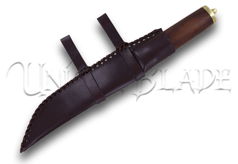 The Hunted Viking Seax Knife with Sheesham Wood Handle