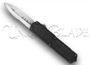 Titan Black OTF Automatic Knife - Dagger Satin Serr