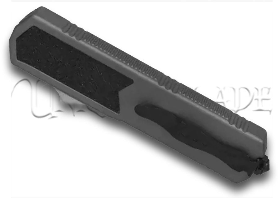 Titan Gray OTF Automatic Knife - Tanto Black