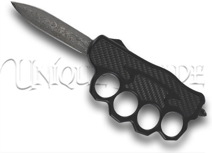 World Of Pain Automatic OTF Trench Style Knuckle Knife