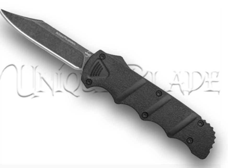 Boker Kalashnikov 74 Automatic Knife - Black Aluminum