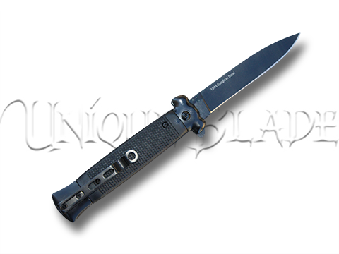 Nato Military Spring Assisted Knife All Black