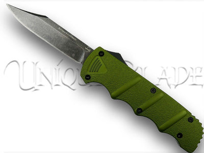Kalashnikov 74 Automatic Knife - OD Green - Carry the iconic Kalashnikov design with this automatic knife in OD Green, combining style and functionality for a reliable and tactical everyday carry.